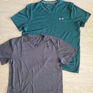 Two Gym Shirts (Medium)